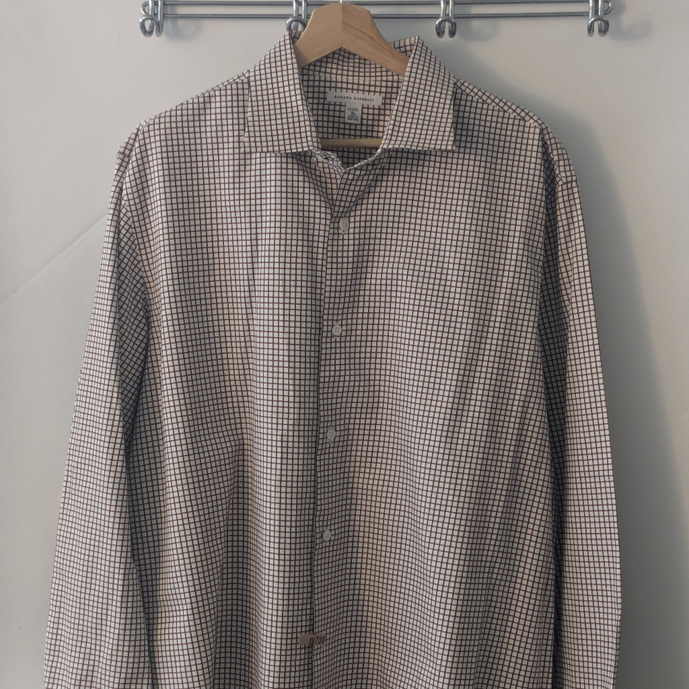 Banana Republic striped dress shirt